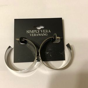 Simply Vera silver earrings